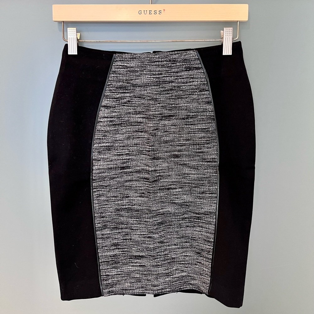 H&M Two-Tone Pencil Skirt